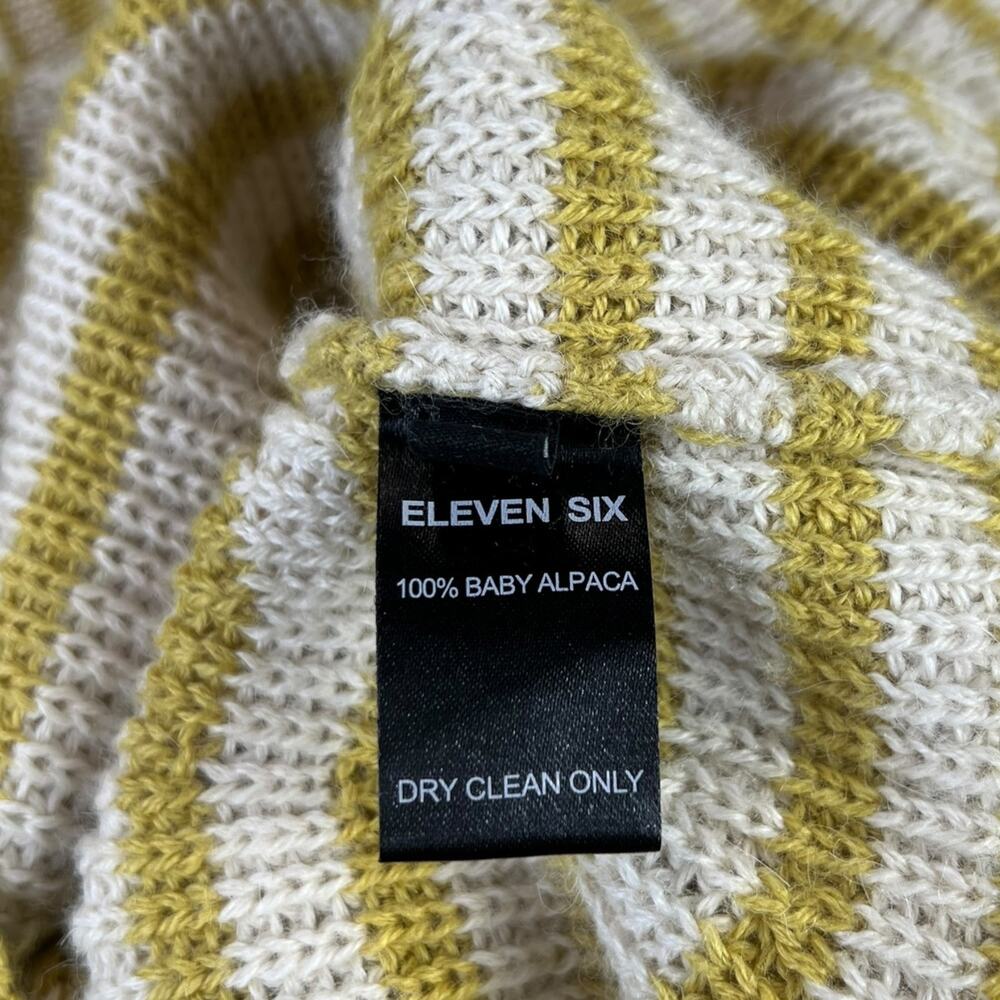 Eleven Six Mia Stripe Baby Alpaca Sweater Size Small - Picture 5 of 7